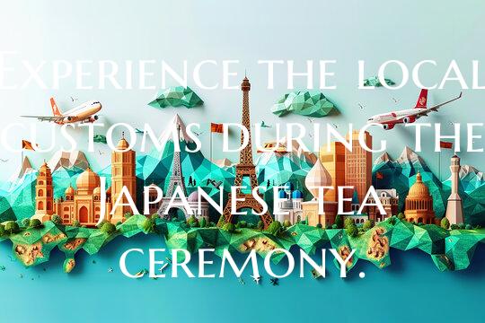 Experience the local customs during the Japanese t...