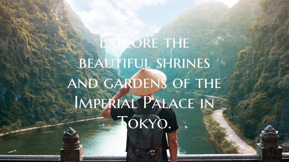 Explore the beautiful shrines and gardens of the I...