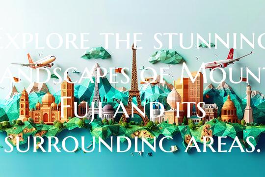 Explore the stunning landscapes of Mount Fuji and ...