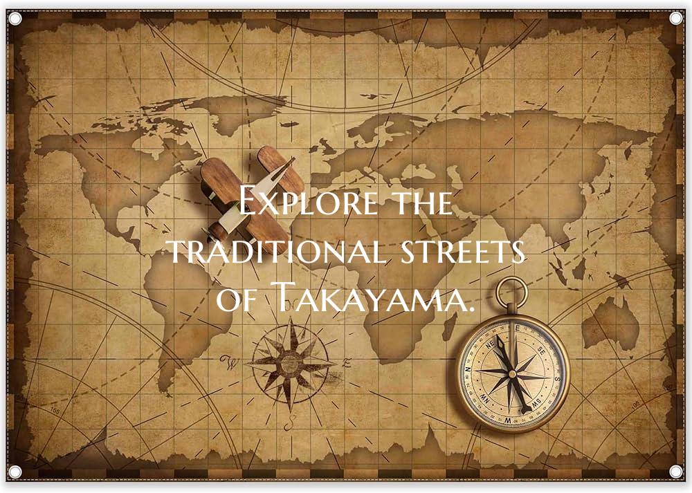 Explore the traditional streets of Takayama.