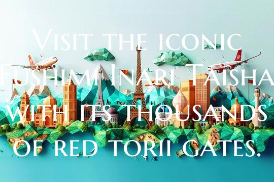 Visit the iconic Fushimi Inari Taisha with its tho...